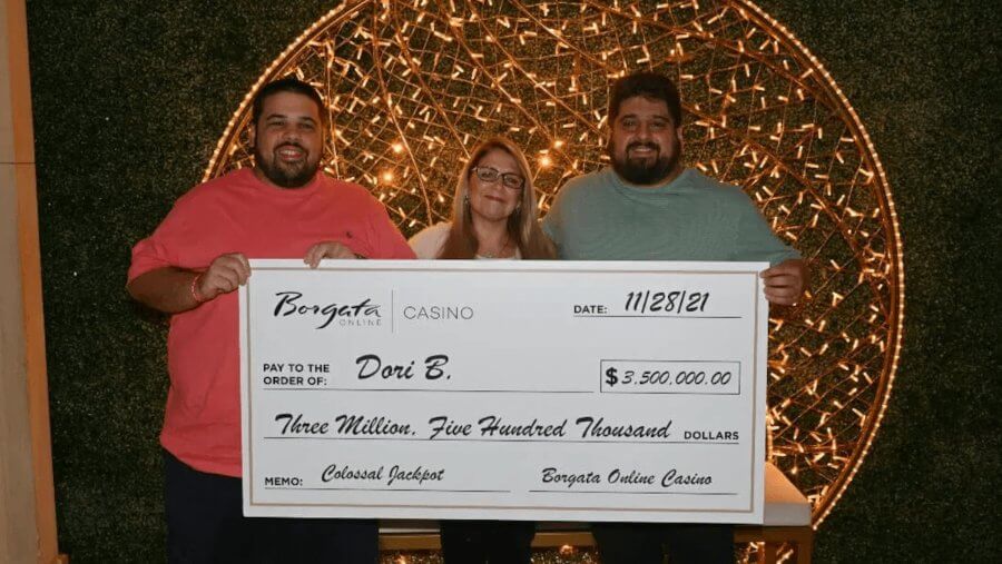 Borgata Jackpot Winner - ACG