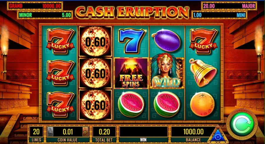 Cash Eruption Slot us free spins casino bonuses
