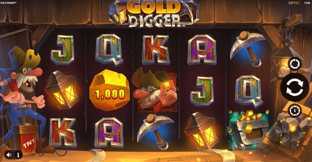 Gold Digger slot USA Casinos