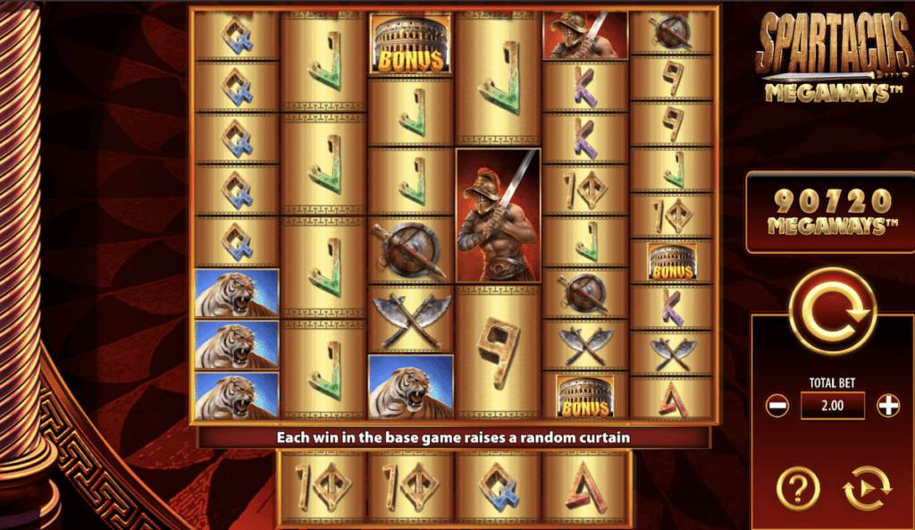 Spartacus Megaways us casinos